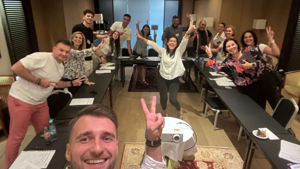 Celebrating training